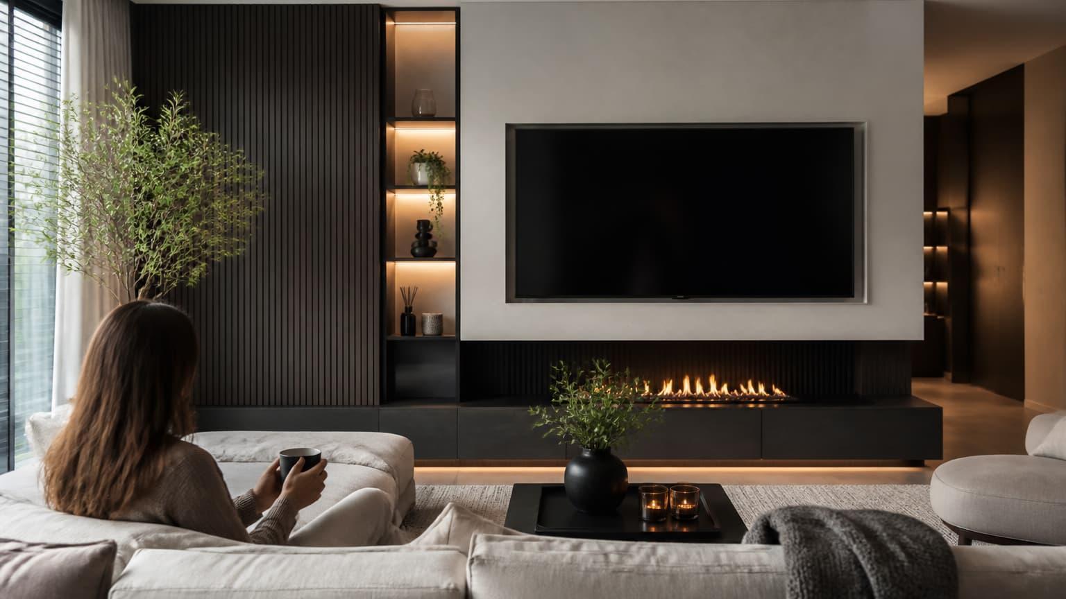 Welke afwerking geeft een cinewall de beste uitstraling