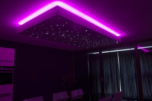 Plafond hoogglans