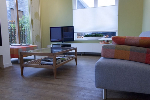 Dressoir op maat met RVS pootjes