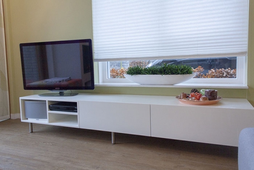 Dressoir dichtbij