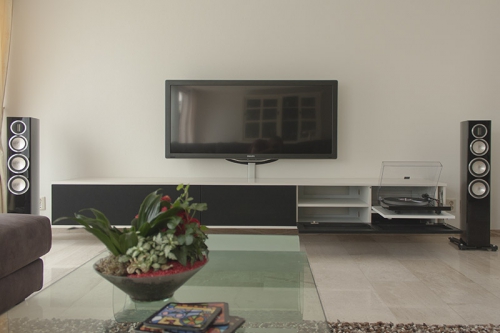 Dressoir met luidspreker doek4