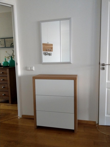 TV steun, eiken afwerking, dressoir4